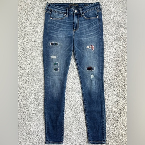 Abercrombie and Fitch Jeans Womens 25 Signature Collection Super Skinny Jean - Picture 1 of 6